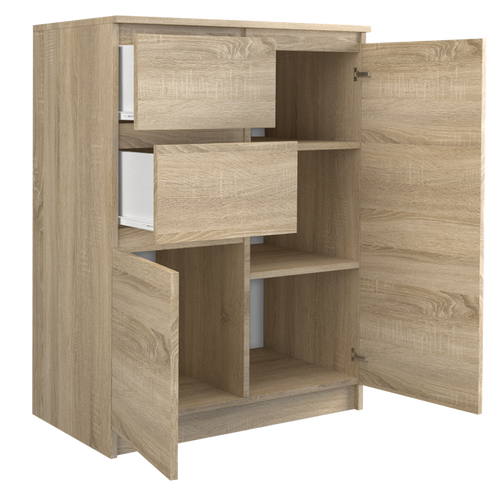 Komoda VITEK D2S2 - Dąb Sonoma