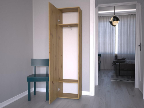 Szafa z lustrem LORO - Dąb Artisan