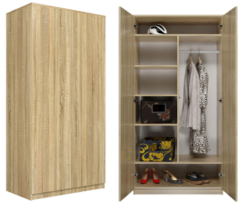 Szafa garderoba VERA DS-90 - Dąb Sonoma