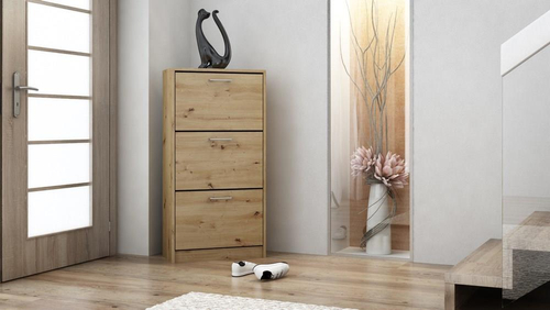 Szafka na obuwie ALMARI - Dąb Artisan