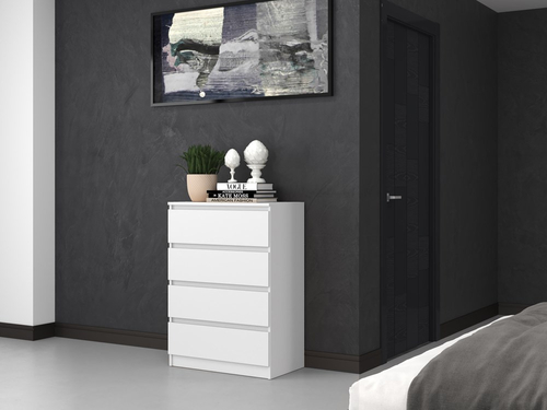 Komoda MALWIN S4 70CM - Biel Mat