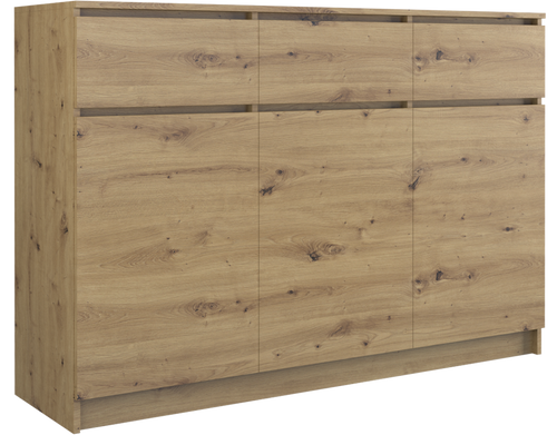 Komoda VITEK D3S3 - Dąb Artisan