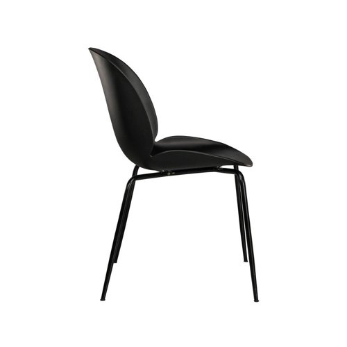 Krzesło BOLIWIA - Czarne / Czarne nogi